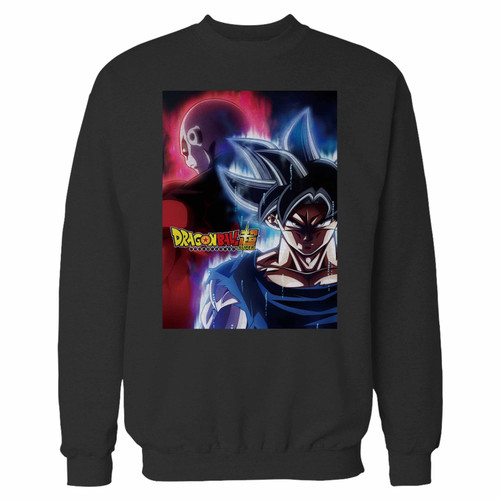 Your dragon ball z super goku vs jiren crewneck sweatshirt just got an update. This super comfortable and lighter weight crewneck will become your favorite go-to sweatshirt. The cozy spandex cuffs and waistband make this pill-resistant sweatshirt a fan favorite.And your group will look and feel their best in this premium ringspun cotton crew.
