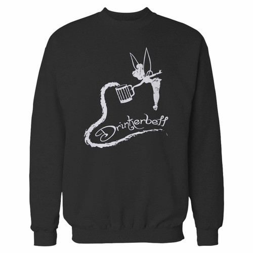 Your drinkerbell tinkerbell wild love bar crewneck sweatshirt just got an update. This super comfortable and lighter weight crewneck will become your favorite go-to sweatshirt. The cozy spandex cuffs and waistband make this pill-resistant sweatshirt a fan favorite.And your group will look and feel their best in this premium ringspun cotton crew.