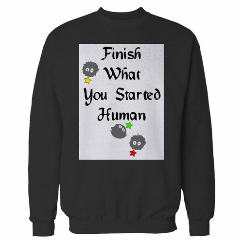 Your finish what you started human crewneck sweatshirt just got an update. This super comfortable and lighter weight crewneck will become your favorite go-to sweatshirt. The cozy spandex cuffs and waistband make this pill-resistant sweatshirt a fan favorite.And your group will look and feel their best in this premium ringspun cotton crew.
