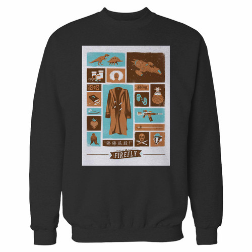 Your firefly serenity crewneck sweatshirt just got an update. This super comfortable and lighter weight crewneck will become your favorite go-to sweatshirt. The cozy spandex cuffs and waistband make this pill-resistant sweatshirt a fan favorite.And your group will look and feel their best in this premium ringspun cotton crew.