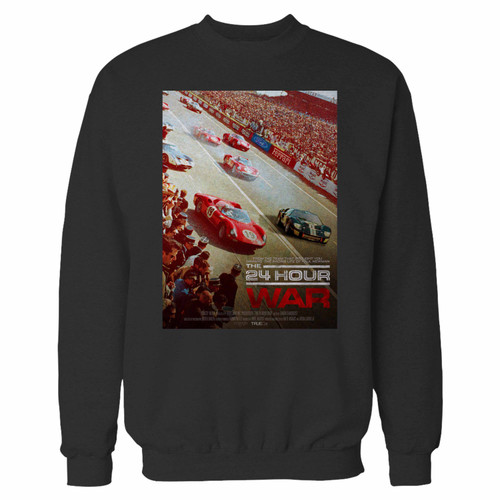 Your ford v ferrari the 24 hour war crewneck sweatshirt just got an update. This super comfortable and lighter weight crewneck will become your favorite go-to sweatshirt. The cozy spandex cuffs and waistband make this pill-resistant sweatshirt a fan favorite.And your group will look and feel their best in this premium ringspun cotton crew.