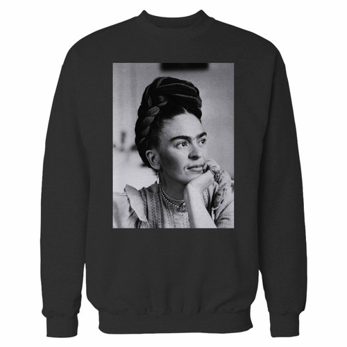 Your frida kahlo fashion crewneck sweatshirt just got an update. This super comfortable and lighter weight crewneck will become your favorite go-to sweatshirt. The cozy spandex cuffs and waistband make this pill-resistant sweatshirt a fan favorite.And your group will look and feel their best in this premium ringspun cotton crew.