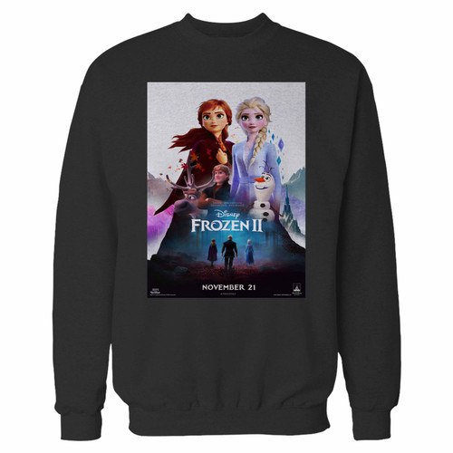 Your frozen 2 movie 2019 crewneck sweatshirt just got an update. This super comfortable and lighter weight crewneck will become your favorite go-to sweatshirt. The cozy spandex cuffs and waistband make this pill-resistant sweatshirt a fan favorite.And your group will look and feel their best in this premium ringspun cotton crew.