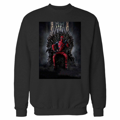 Your game of deadpool crewneck sweatshirt just got an update. This super comfortable and lighter weight crewneck will become your favorite go-to sweatshirt. The cozy spandex cuffs and waistband make this pill-resistant sweatshirt a fan favorite.And your group will look and feel their best in this premium ringspun cotton crew.