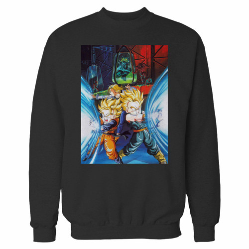 Your goten trunks dragonball z crewneck sweatshirt just got an update. This super comfortable and lighter weight crewneck will become your favorite go-to sweatshirt. The cozy spandex cuffs and waistband make this pill-resistant sweatshirt a fan favorite.And your group will look and feel their best in this premium ringspun cotton crew.