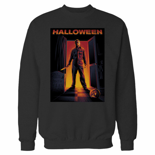 Your halloween 1 crewneck sweatshirt just got an update. This super comfortable and lighter weight crewneck will become your favorite go-to sweatshirt. The cozy spandex cuffs and waistband make this pill-resistant sweatshirt a fan favorite.And your group will look and feel their best in this premium ringspun cotton crew.