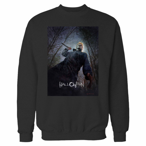 Your halloween 2018 movie crewneck sweatshirt just got an update. This super comfortable and lighter weight crewneck will become your favorite go-to sweatshirt. The cozy spandex cuffs and waistband make this pill-resistant sweatshirt a fan favorite.And your group will look and feel their best in this premium ringspun cotton crew.