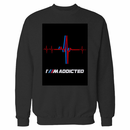 Your iam addicted logo crewneck sweatshirt just got an update. This super comfortable and lighter weight crewneck will become your favorite go-to sweatshirt. The cozy spandex cuffs and waistband make this pill-resistant sweatshirt a fan favorite.And your group will look and feel their best in this premium ringspun cotton crew.