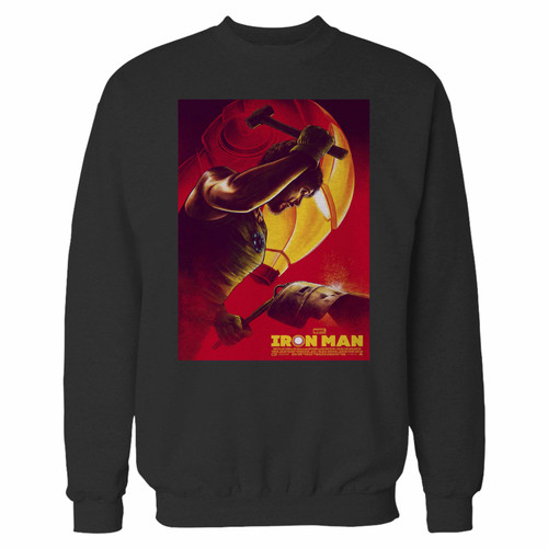 Your iron man marvel movie superhero crewneck sweatshirt just got an update. This super comfortable and lighter weight crewneck will become your favorite go-to sweatshirt. The cozy spandex cuffs and waistband make this pill-resistant sweatshirt a fan favorite.And your group will look and feel their best in this premium ringspun cotton crew.