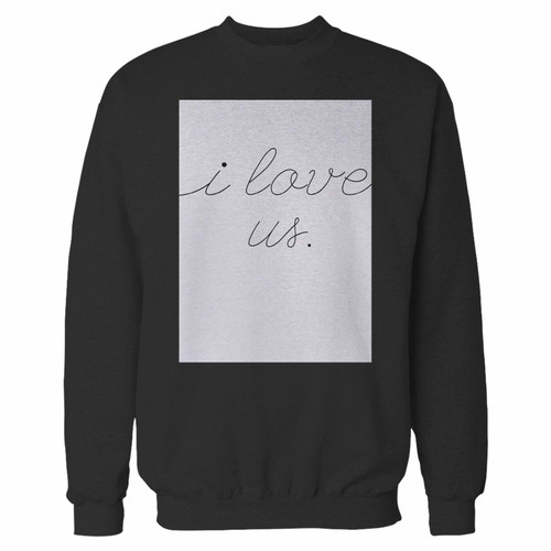 Your i love us crewneck sweatshirt just got an update. This super comfortable and lighter weight crewneck will become your favorite go-to sweatshirt. The cozy spandex cuffs and waistband make this pill-resistant sweatshirt a fan favorite.And your group will look and feel their best in this premium ringspun cotton crew.