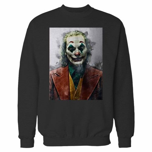 Your joker joaquin phoenix crewneck sweatshirt just got an update. This super comfortable and lighter weight crewneck will become your favorite go-to sweatshirt. The cozy spandex cuffs and waistband make this pill-resistant sweatshirt a fan favorite.And your group will look and feel their best in this premium ringspun cotton crew.