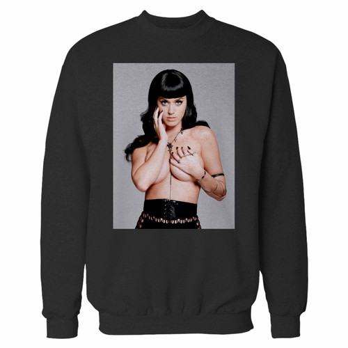 Your katy perry sexy crewneck sweatshirt just got an update. This super comfortable and lighter weight crewneck will become your favorite go-to sweatshirt. The cozy spandex cuffs and waistband make this pill-resistant sweatshirt a fan favorite.And your group will look and feel their best in this premium ringspun cotton crew.