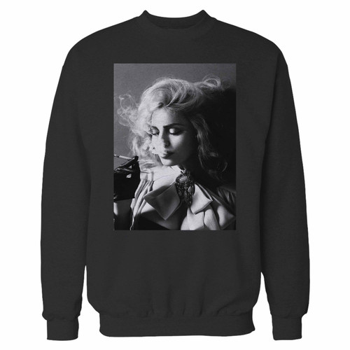 Your madonna smoking music crewneck sweatshirt just got an update. This super comfortable and lighter weight crewneck will become your favorite go-to sweatshirt. The cozy spandex cuffs and waistband make this pill-resistant sweatshirt a fan favorite.And your group will look and feel their best in this premium ringspun cotton crew.