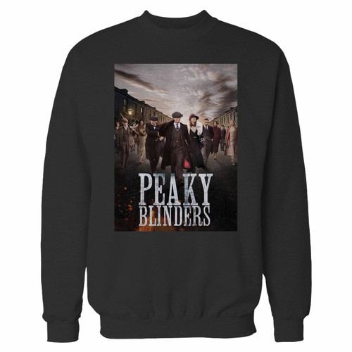 Your peaky blinders season 4 crewneck sweatshirt just got an update. This super comfortable and lighter weight crewneck will become your favorite go-to sweatshirt. The cozy spandex cuffs and waistband make this pill-resistant sweatshirt a fan favorite.And your group will look and feel their best in this premium ringspun cotton crew.