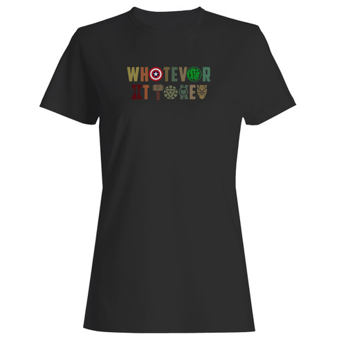 These are avengers endgame whatever it takes avengers women t shirt that are cute tied to the side or paired with a cardigan or jacket for a more styled look. So comfy and classic, they are sure to make your vacation extra magical.