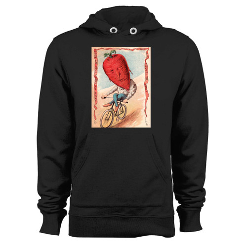 Was created with comfort in mind, this vegetable people beet riding a bicycle hoodie lighter weight is perfect for any activity. Teams and groups love this hoodie for its affordable price and variety of colors.