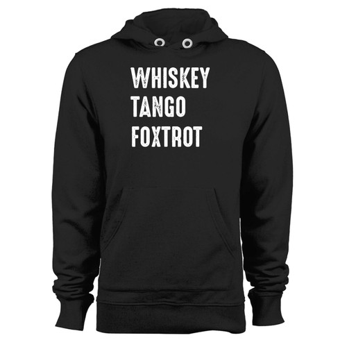 Was created with comfort in mind, this whiskey tango foxtrot hoodie lighter weight is perfect for any activity. Teams and groups love this hoodie for its affordable price and variety of colors.