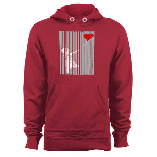Was created with comfort in mind, this shredded banksy girl with balloon contemporary street art lover hoodie lighter weight is perfect for any activity. Teams and groups love this hoodie for its affordable price and variety of colors.