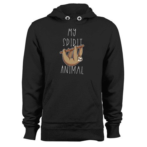 Was created with comfort in mind, this my spirit animal is a sloth funny hoodie lighter weight is perfect for any activity. Teams and groups love this hoodie for its affordable price and variety of colors.