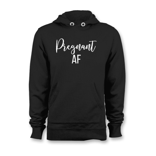 Was created with comfort in mind, this pregnant af inspired hoodie lighter weight is perfect for any activity. Teams and groups love this hoodie for its affordable price and variety of colors.
