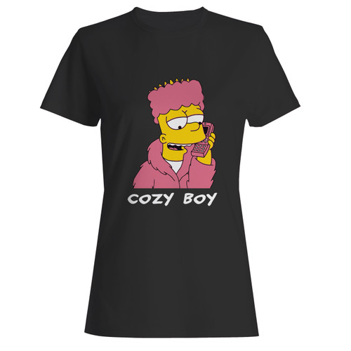 These are bart simpson cozy boy women t shirt that are cute tied to the side or paired with a cardigan or jacket for a more styled look. So comfy and classic, they are sure to make your vacation extra magical.