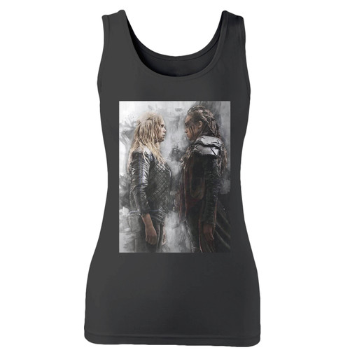 High quality print of this slim fit lexa clarke women tank top will turn heads. And bystanders won't be disappointed - the racerback cut looks good one any woman's shoulders.
