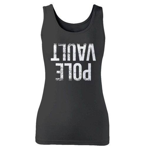 High quality print of this slim fit pole vault track women tank top will turn heads. And bystanders won't be disappointed - the racerback cut looks good one any woman's shoulders.