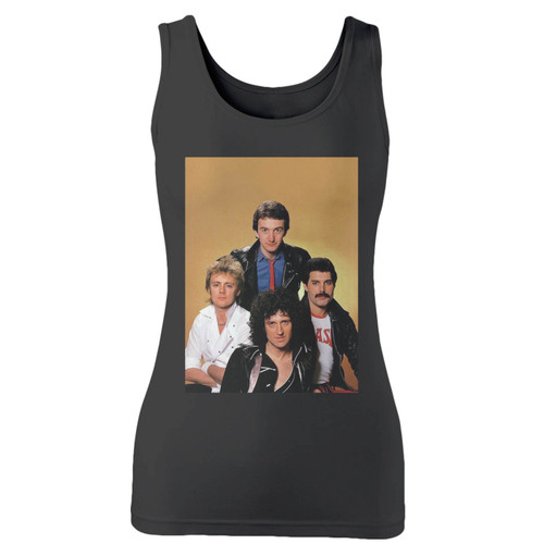 High quality print of this slim fit queen the game photoshot women tank top will turn heads. And bystanders won't be disappointed - the racerback cut looks good one any woman's shoulders.