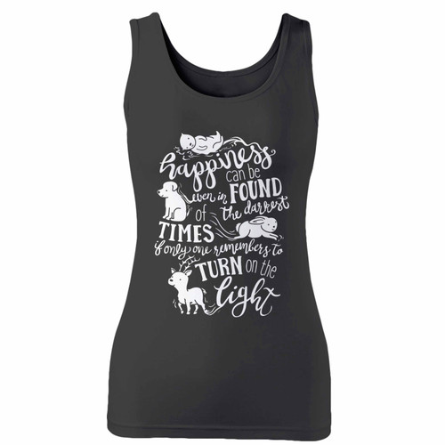 High quality print of this slim fit spirit animals quote cute animals women tank top will turn heads. And bystanders won't be disappointed - the racerback cut looks good one any woman's shoulders.