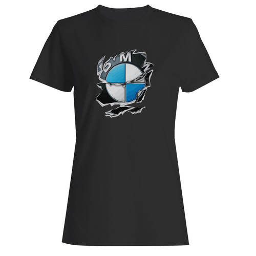 These are bmw torn 2 ripped logo car langarm women t shirt that are cute tied to the side or paired with a cardigan or jacket for a more styled look. So comfy and classic, they are sure to make your vacation extra magical.