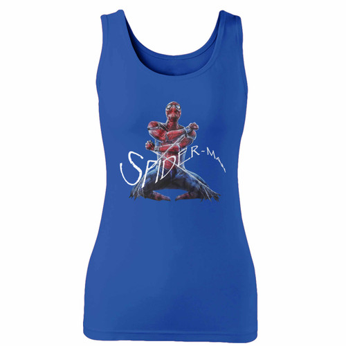 High quality print of this slim fit superhero spiderman women tank top will turn heads. And bystanders won't be disappointed - the racerback cut looks good one any woman's shoulders.