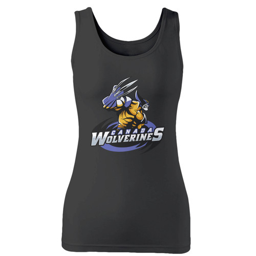 High quality print of this slim fit team wolverines women tank top will turn heads. And bystanders won't be disappointed - the racerback cut looks good one any woman's shoulders.