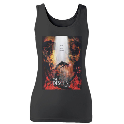 High quality print of this slim fit the descent part 2 movie women tank top will turn heads. And bystanders won't be disappointed - the racerback cut looks good one any woman's shoulders.