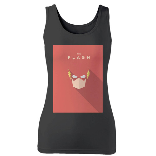 High quality print of this slim fit the flash logo women tank top will turn heads. And bystanders won't be disappointed - the racerback cut looks good one any woman's shoulders.