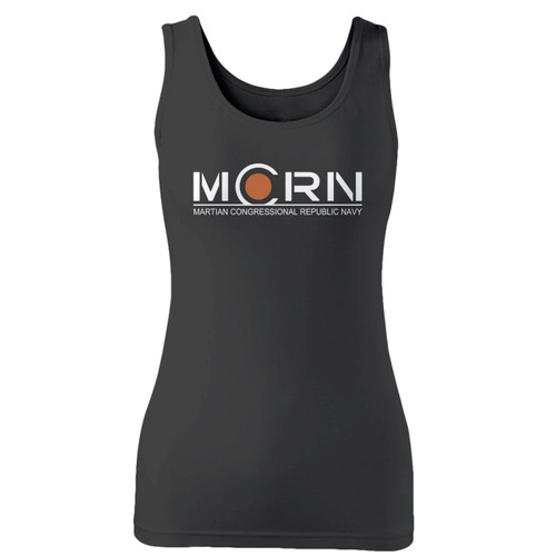 High quality print of this slim fit the martian congressional republic navy women tank top will turn heads. And bystanders won't be disappointed - the racerback cut looks good one any woman's shoulders.