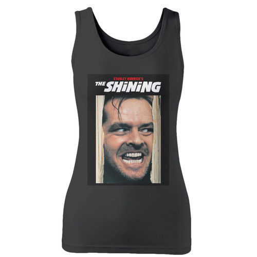 High quality print of this slim fit the shining stanley kubrick women tank top will turn heads. And bystanders won't be disappointed - the racerback cut looks good one any woman's shoulders.