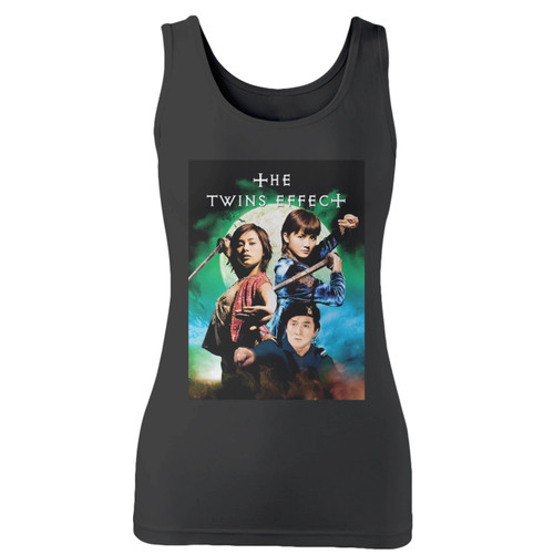 High quality print of this slim fit the twins effect women tank top will turn heads. And bystanders won't be disappointed - the racerback cut looks good one any woman's shoulders.
