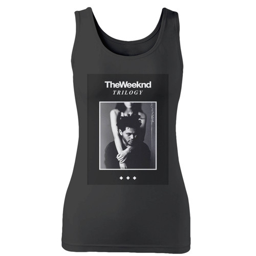 High quality print of this slim fit the weeknd poster trilogy women tank top will turn heads. And bystanders won't be disappointed - the racerback cut looks good one any woman's shoulders.