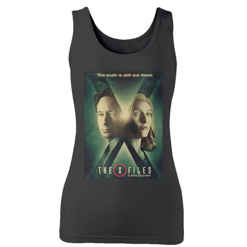 High quality print of this slim fit the x-files women tank top will turn heads. And bystanders won't be disappointed - the racerback cut looks good one any woman's shoulders.