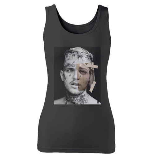 High quality print of this slim fit the evolution of lil peep women tank top will turn heads. And bystanders won't be disappointed - the racerback cut looks good one any woman's shoulders.