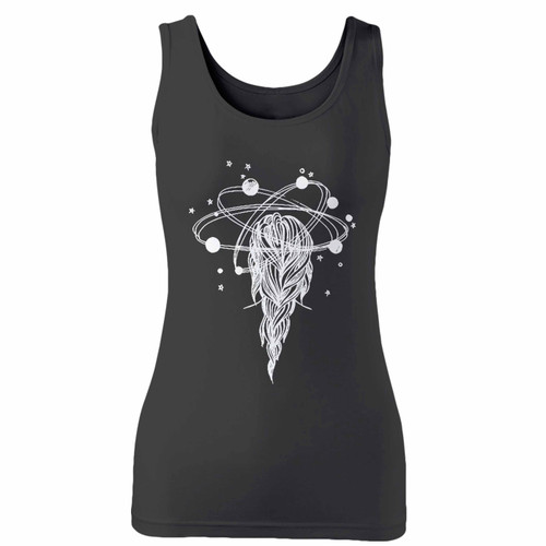 High quality print of this slim fit thinking girl women tank top will turn heads. And bystanders won't be disappointed - the racerback cut looks good one any woman's shoulders.
