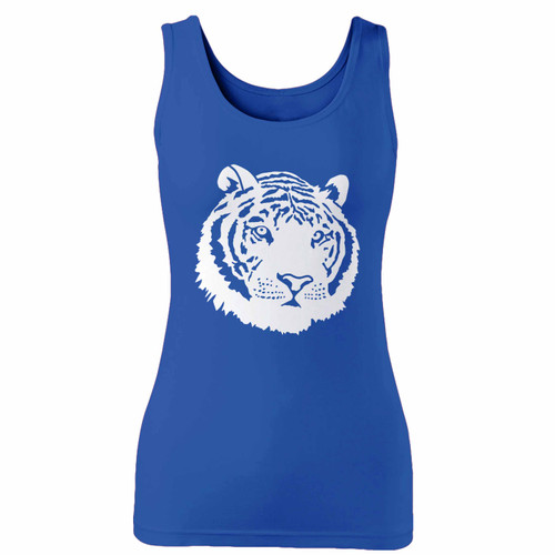 High quality print of this slim fit tiger wildcat wilderness jungle women tank top will turn heads. And bystanders won't be disappointed - the racerback cut looks good one any woman's shoulders.