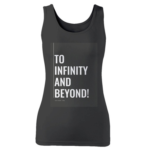 High quality print of this slim fit to infinity and beyond women tank top will turn heads. And bystanders won't be disappointed - the racerback cut looks good one any woman's shoulders. High quality print of this slim fit to infinity and beyond women tank top will turn heads. And bystanders won't be disappointed - the racerback cut looks good one any woman's shoulders.