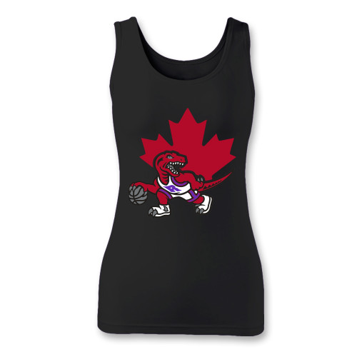 High quality print of this slim fit toronto raptors basketball women tank top will turn heads. And bystanders won't be disappointed - the racerback cut looks good one any woman's shoulders.