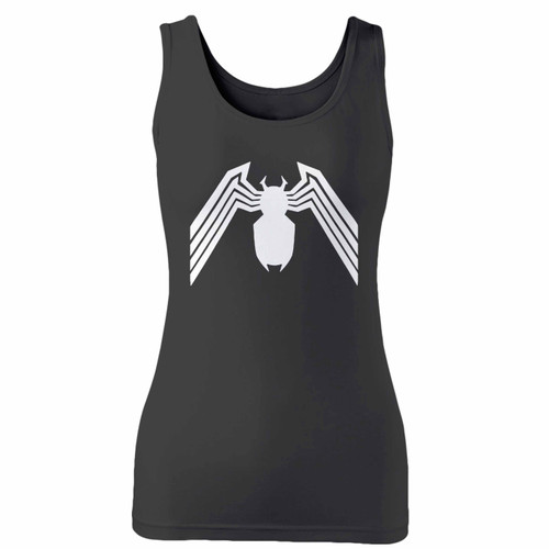 High quality print of this slim fit venom spiderman avengers superhero women tank top will turn heads. And bystanders won't be disappointed - the racerback cut looks good one any woman's shoulders.