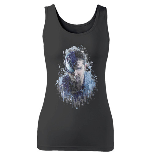 High quality print of this slim fit venom symboite carnage women tank top will turn heads. And bystanders won't be disappointed - the racerback cut looks good one any woman's shoulders.