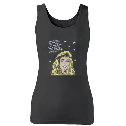 High quality print of this slim fit venus xtravaganza some of them say that we're sick or crazy women tank top will turn heads. And bystanders won't be disappointed - the racerback cut looks good one any woman's shoulders. High quality print of this slim fit venus xtravaganza some of them say that we're sick or crazy women tank top will turn heads. And bystanders won't be disappointed - the racerback cut looks good one any woman's shoulders.