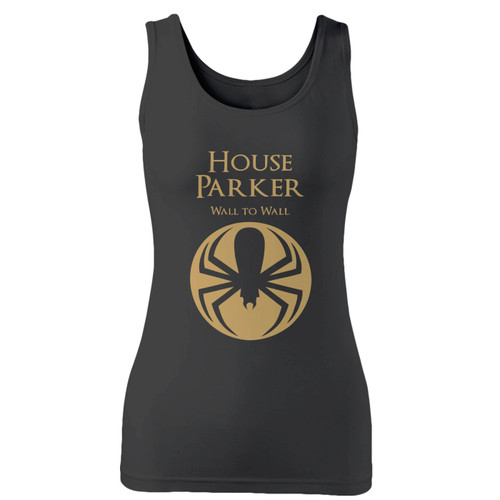 High quality print of this slim fit wall to wall house of parker women tank top will turn heads. And bystanders won't be disappointed - the racerback cut looks good one any woman's shoulders.