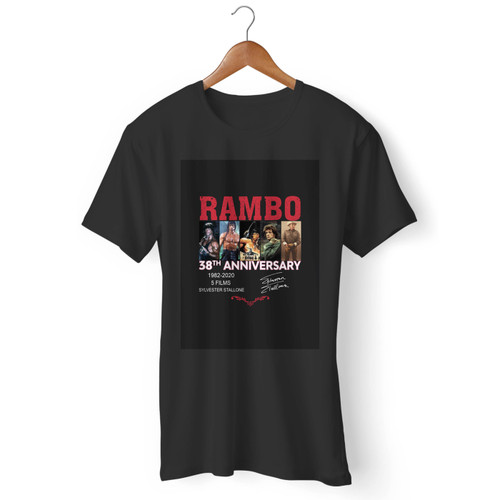 Rambo 38Th Anniversary Men T Shirt