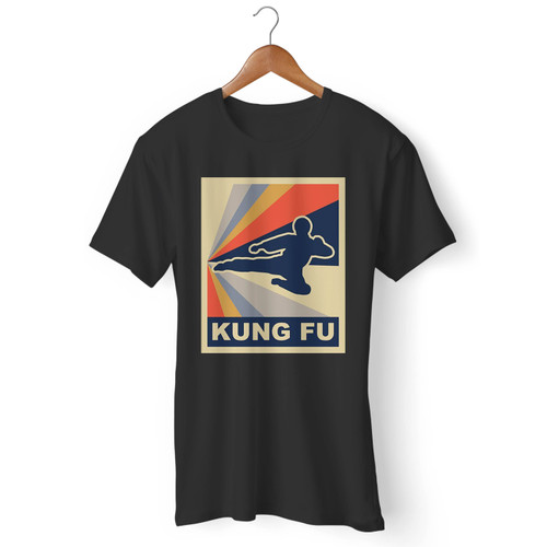 Kung Fu Vintage Retro Men T Shirt